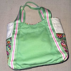 Vera Bradley Small Canvas Tutti Frutti Tote
